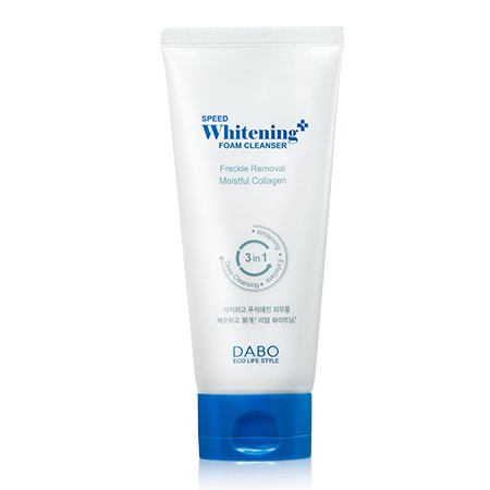 Speed whitening foam cleanser